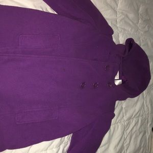 Toddler girl peacoat